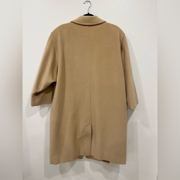 MaxMara 100% Wool Double Breasted Coat, US 12 - Picture 3 of 13